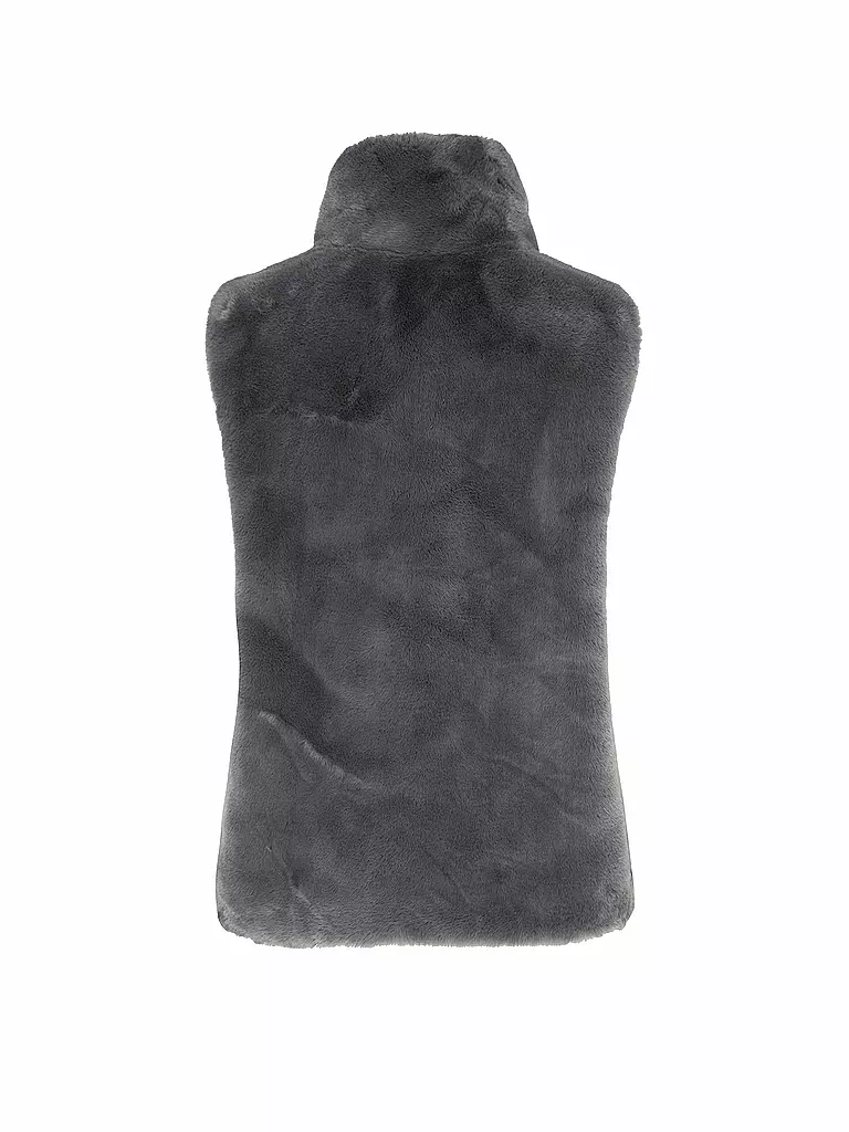 RINO&PELLE | Gilet in Felloptik LISON | Gris