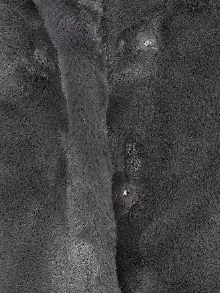 RINO&PELLE | Gilet in Felloptik LISON | Gris