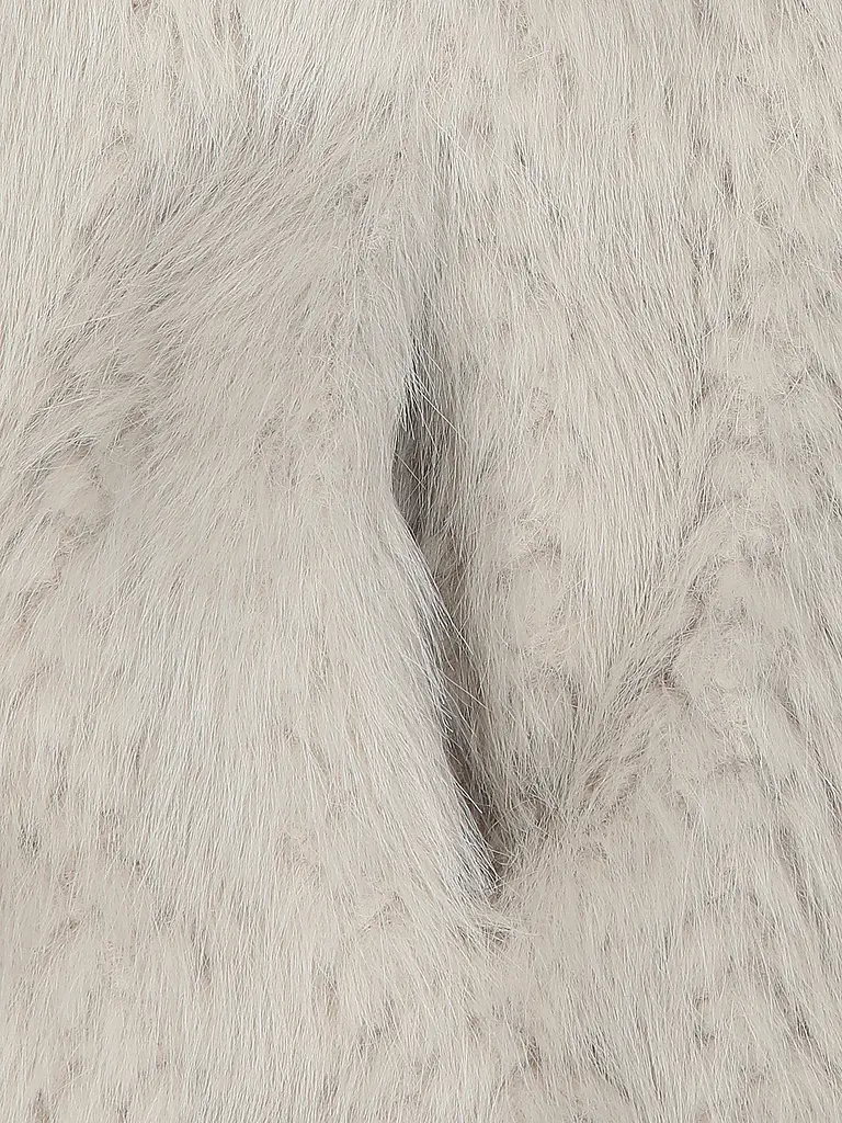 RINO&PELLE | Jacke in Felloptik  | Crème