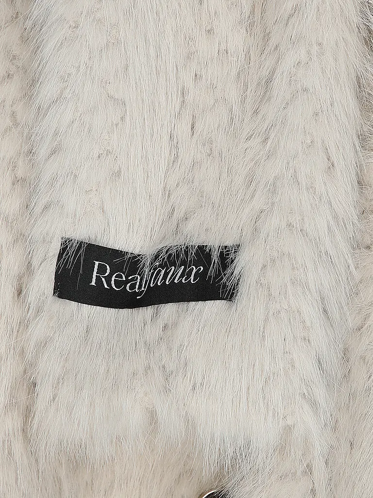 RINO&PELLE | Jacke in Felloptik  | Crème