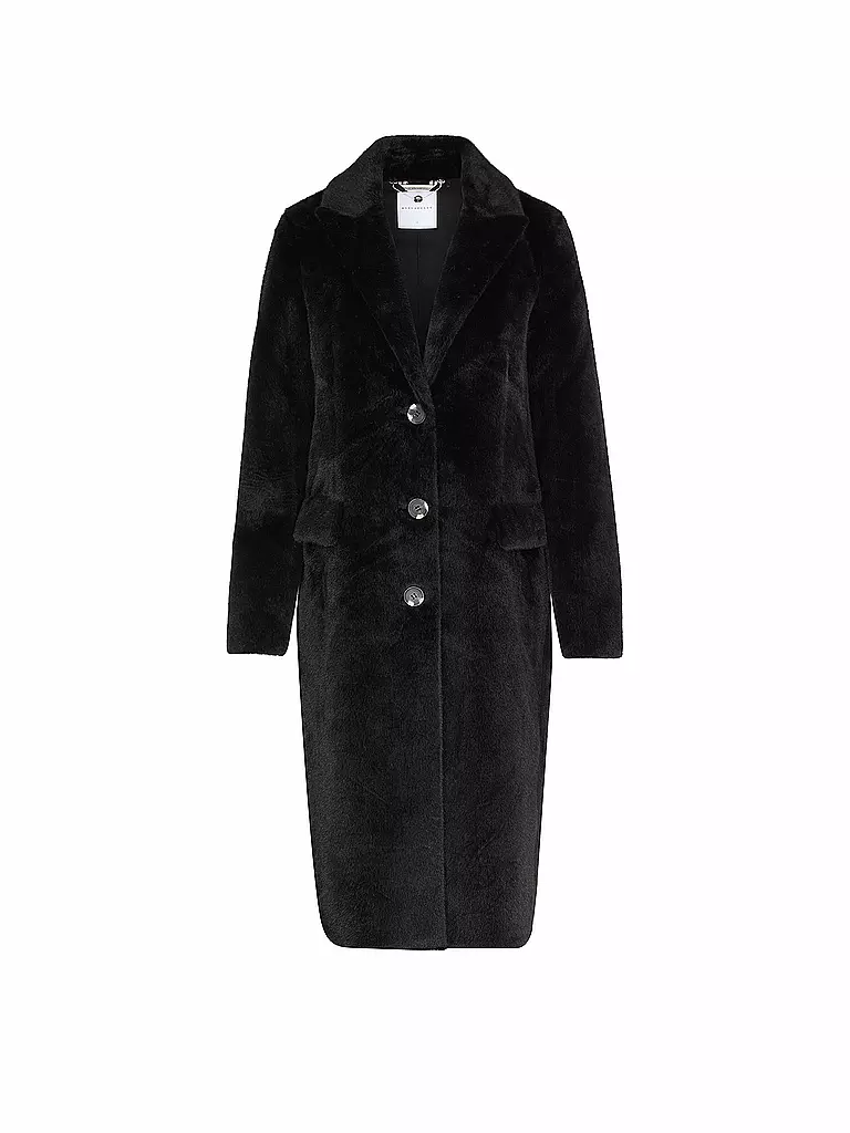 RINO&PELLE | Manteau aspect fourrure SAAMI | schwarz