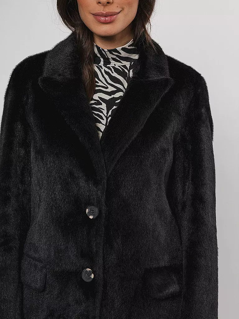 RINO&PELLE | Manteau aspect fourrure SAAMI | 