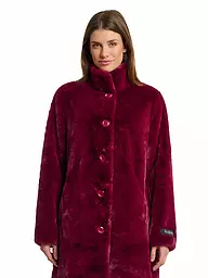 RINO&PELLE | Manteau en fausse fourrure NONNA | Rouge foncé