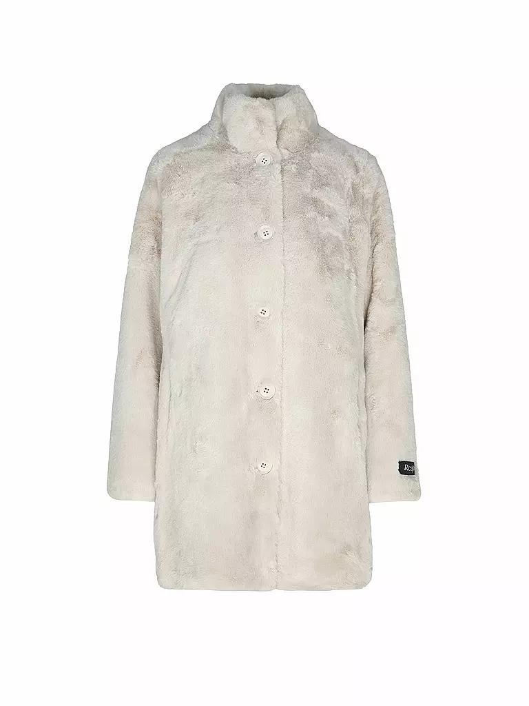 RINO&PELLE | Mantel in Felloptik NONNA | Crème
