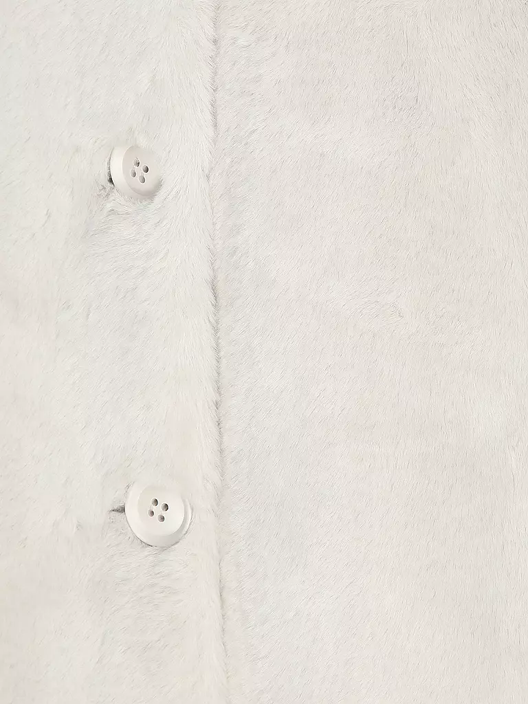 RINO&PELLE | Mantel in Felloptik NONNA | Crème