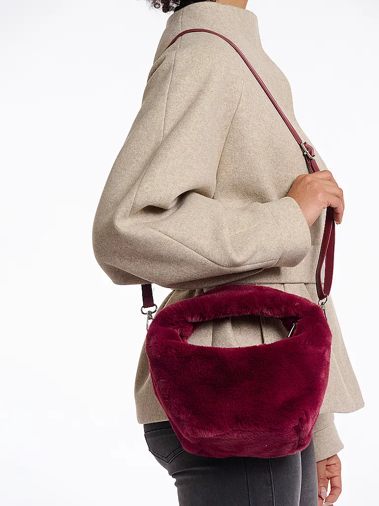 RINO&PELLE | Sac - Sac bandoulière aspect fourrure CHERYL Small | 