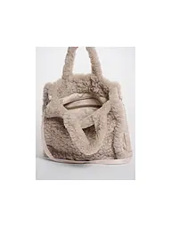 RINO&PELLE | Sac - Shopper aspect fourrure BRAX | Crème