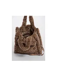 RINO&PELLE | Sac - Shopper aspect fourrure BRAX | Camel