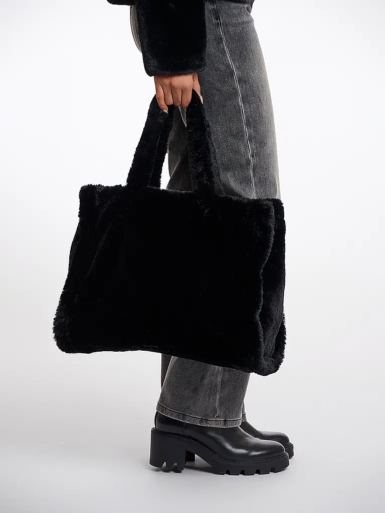 RINO&PELLE | Sac - Shopper aspect fourrure DAAN | 