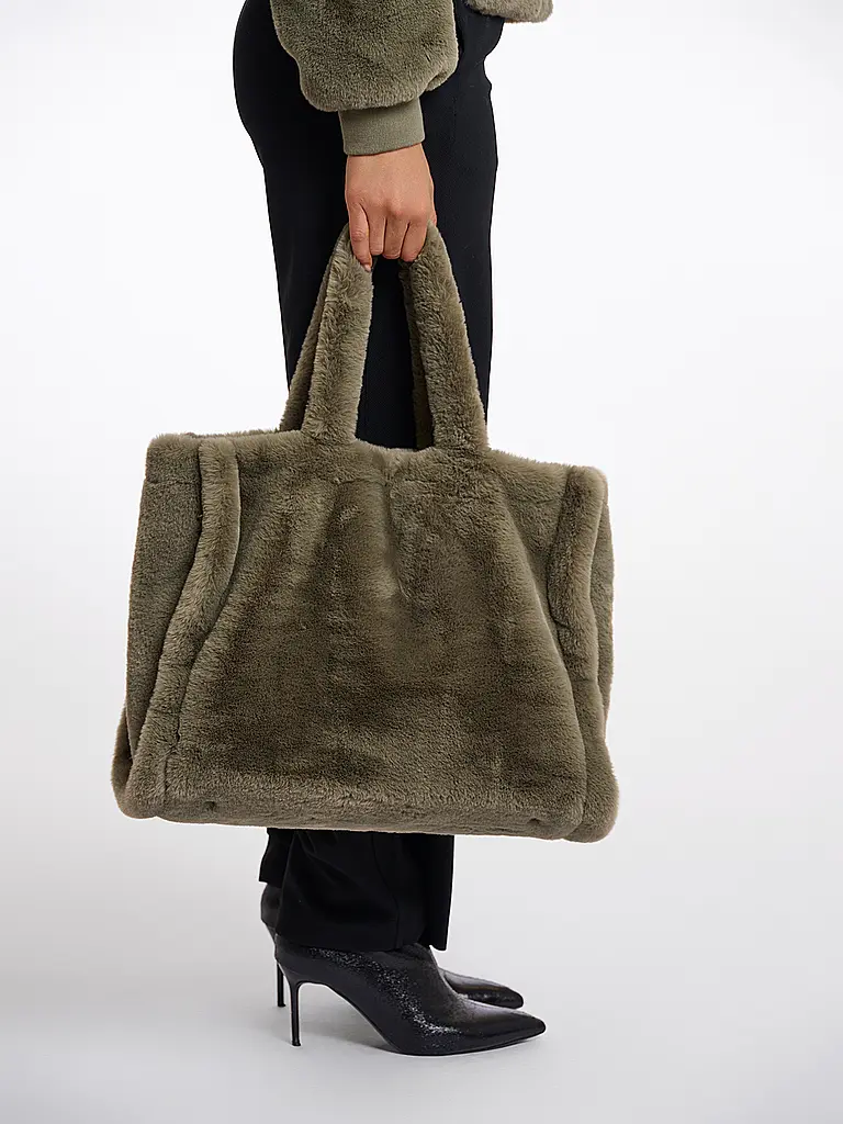 RINO&PELLE | Sac - Shopper aspect fourrure DAAN | 