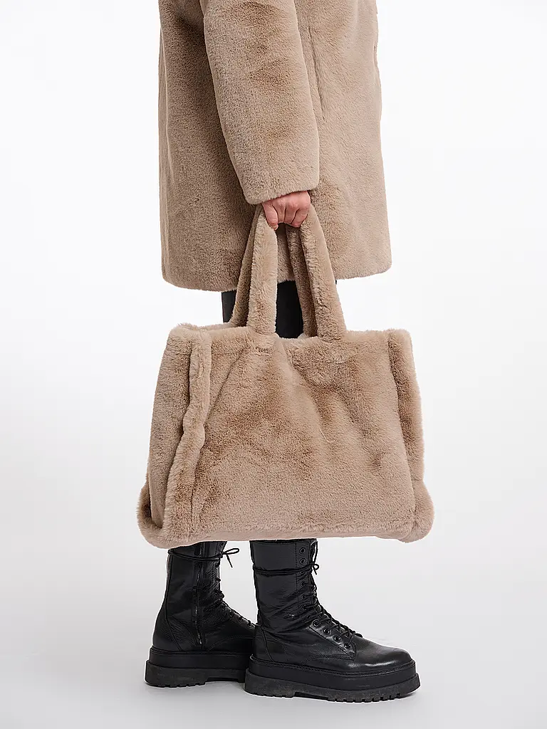 RINO&PELLE | Sac - Shopper aspect fourrure DAAN | 