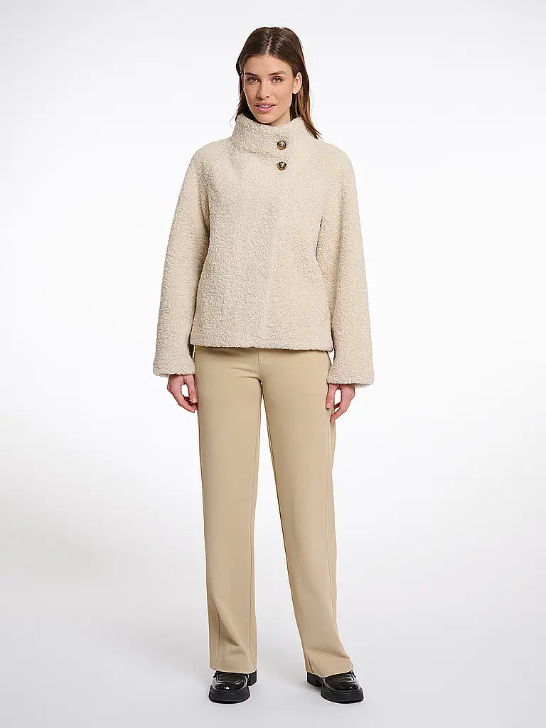 RINO&PELLE | Veste aspect fourrure DENU | beige