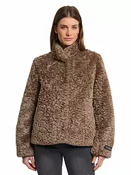 RINO&PELLE | Veste aspect fourrure KION | Camel