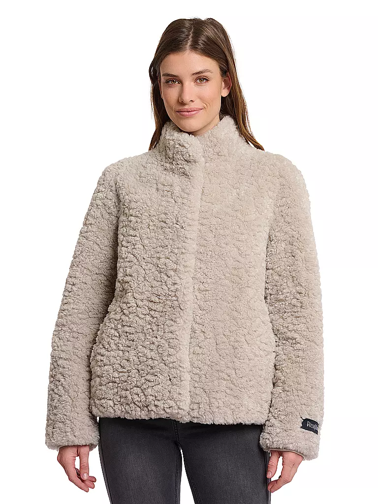 RINO&PELLE | Veste aspect fourrure KION | beige