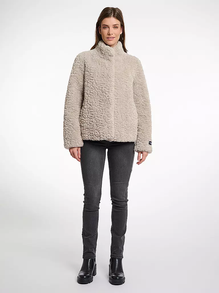RINO&PELLE | Veste aspect fourrure KION | beige