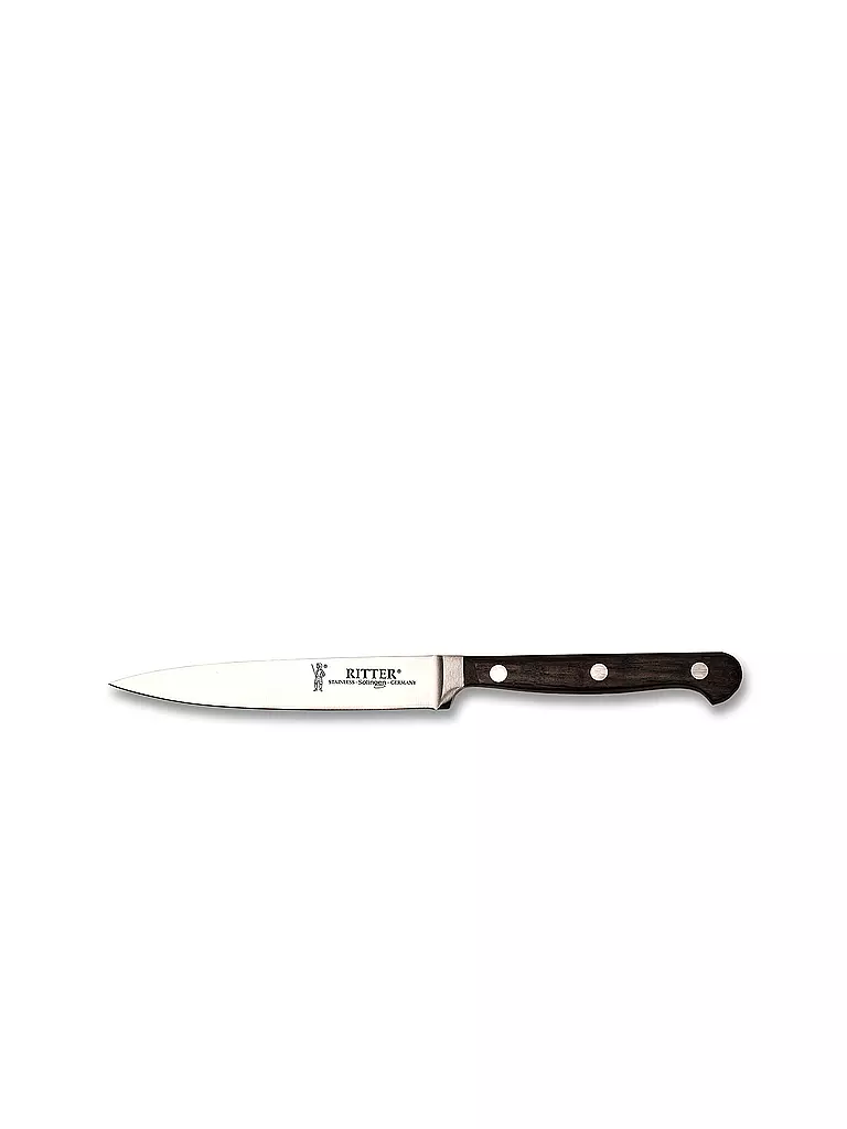 RITTER | Couteau d'office 12cm CLASSIC OAK Chêne fumé | braun
