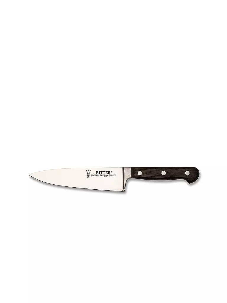 RITTER | Couteau de chef 16cm CLASSIC OAK Räuchereiche | braun