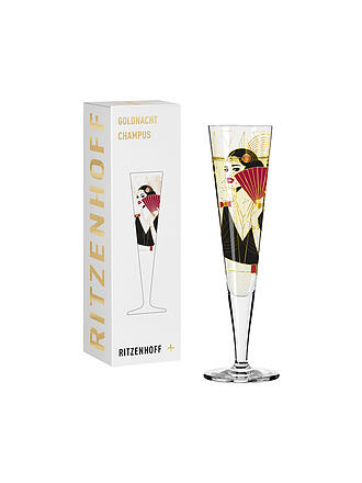 RITZENHOFF | Verre à champagne Goldnacht 2022 #28 Samy Halim