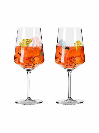 RITZENHOFF | Set de 2 verres à apéritif SOMMERRAUSCH DELUXE #19 et #20 Christine Kordes