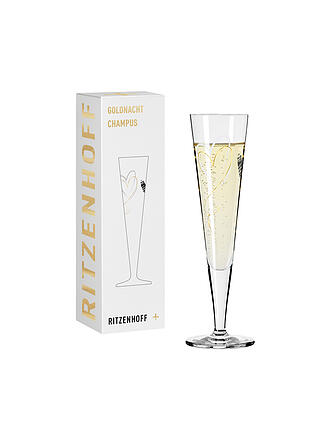 RITZENHOFF | Verre à champagne Goldnacht Champus #35 Christine Kordes 2023