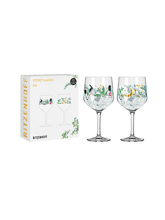 RITZENHOFF | Set de 2 verres à gin BOTANIC GLAMOUR #7 #8 Good Wives