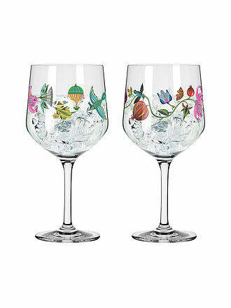 RITZENHOFF | Set de 2 verres à gin BOTANIC LIGHTS #9 #10 Olaf Hajek 2024