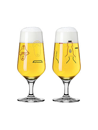 RITZENHOFF | Set de 2 verres à bière BRAUCHZEIT PILS #13 #14