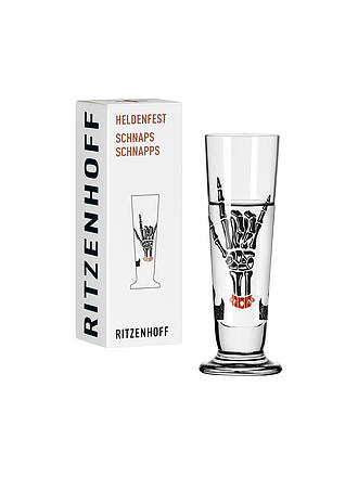 RITZENHOFF | Schnapsglas Heldenfest #18 / 12 40ml Sprenger-Piper