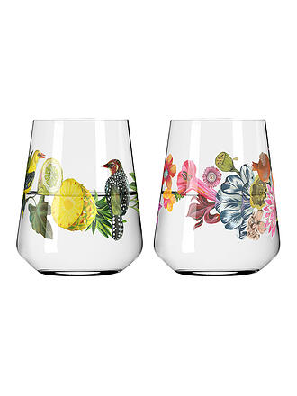 RITZENHOFF | Verre à eau SET 2 pièces SOMMERTAU ALLROUND #1 #2 Hajak