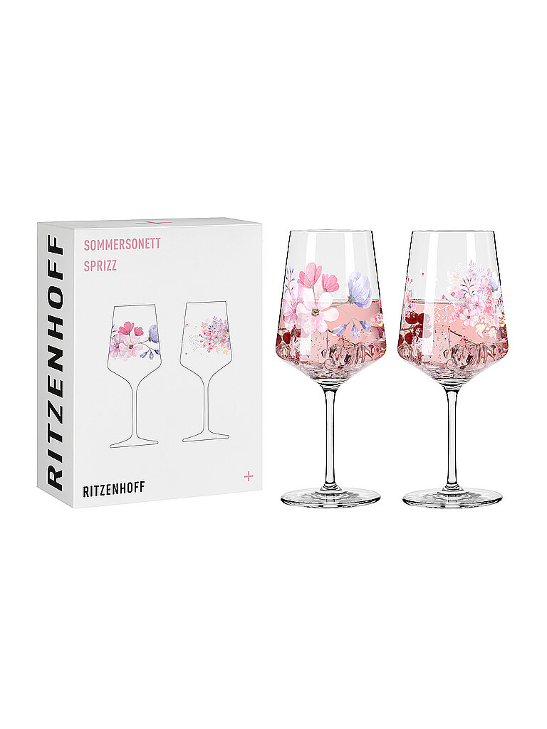 Sommersonett Verre à apéritif Lot de 2 #17 #18 Kuhlmann 2024 rose