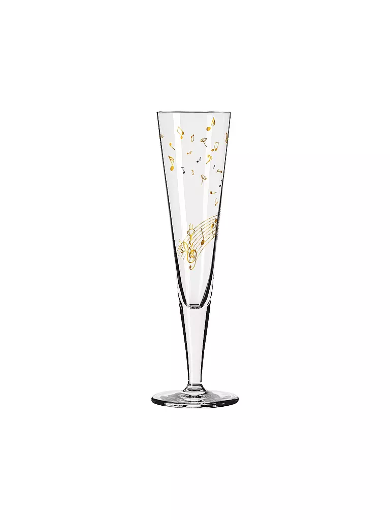 RITZENHOFF | Flûte à champagne, lot de 2, Goldnacht # 46/12 Theresa Kuhlmann | Or