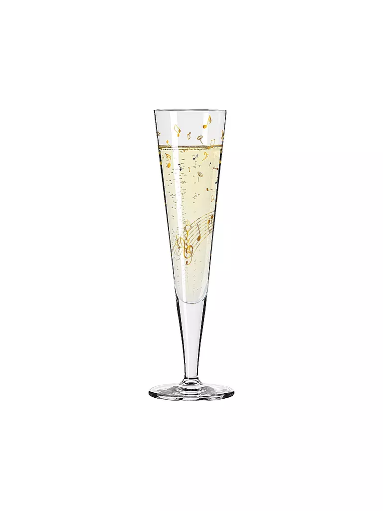 RITZENHOFF | Flûte à champagne, lot de 2, Goldnacht # 46/12 Theresa Kuhlmann | 
