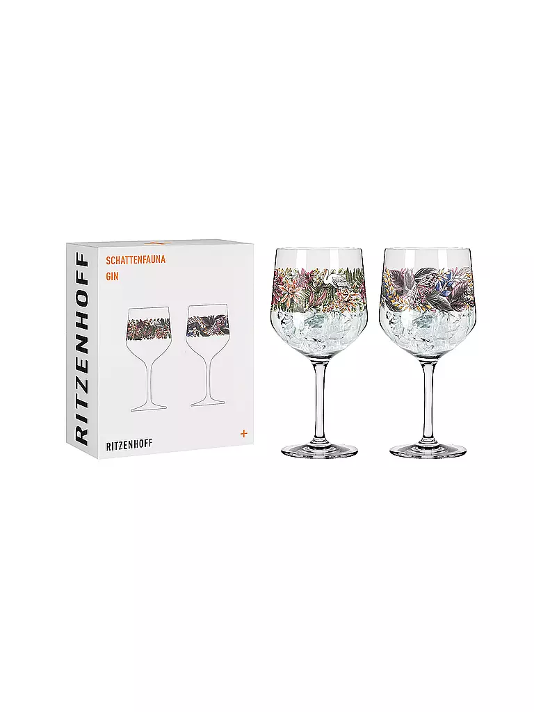 RITZENHOFF | Schattenfauna Ginglas 2er Set Maggie Enterrios 2021 | Multicolore