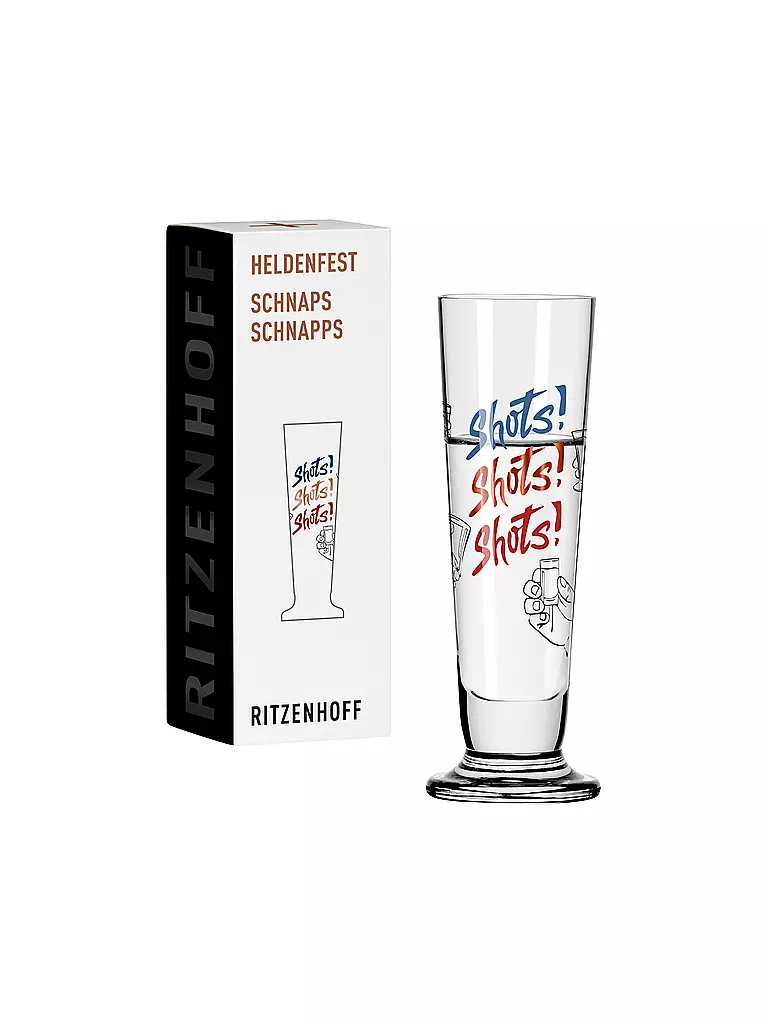 RITZENHOFF | Schnapsglas Heldenfest #16 Sprenger-Pieper | 