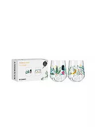 RITZENHOFF | Set de 2 gobelets à gin BOTANIC GLAMOUR #7 #8 Good Wives | Multicolore