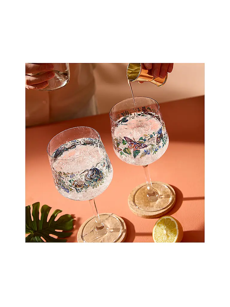 RITZENHOFF | Set de 2 verres à apéritif SCHATTENFAUNA GIN #7 #8 Mcallister | 