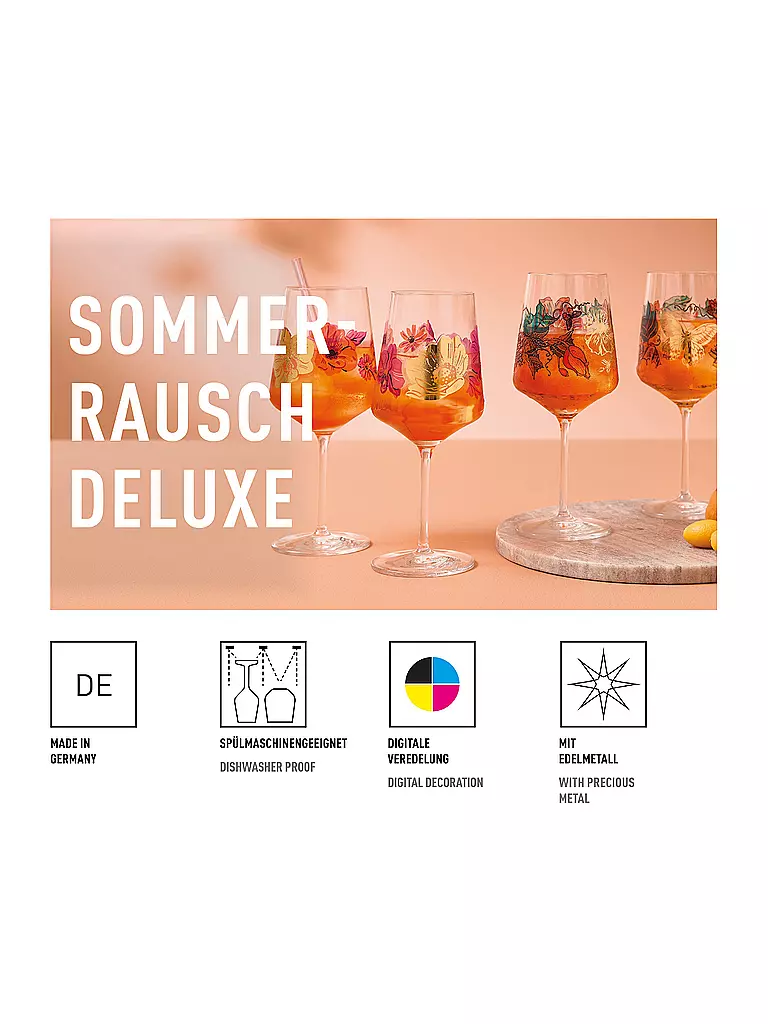 RITZENHOFF | Set de 2 verres à apéritif SET-SOMMERRAUSCH DELUX #23 #24 | 