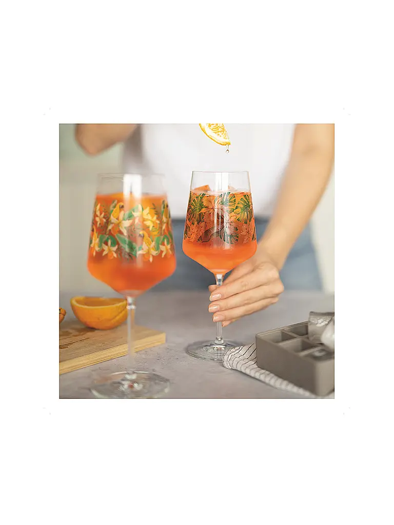 RITZENHOFF | Set de 2 verres à apéritif SOMMERRAUSCH APERIZZO Orange | 