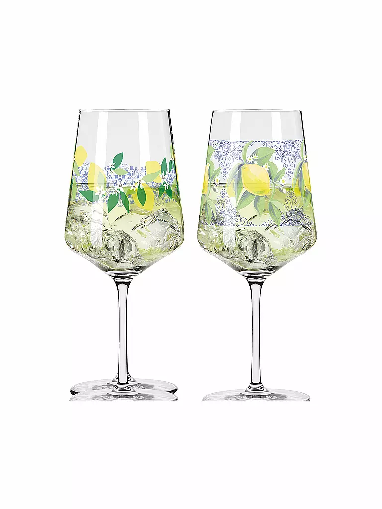 RITZENHOFF | Set de 2 verres à apéritif SOMMERTAU LIMONCELLO # 21 #22 | 