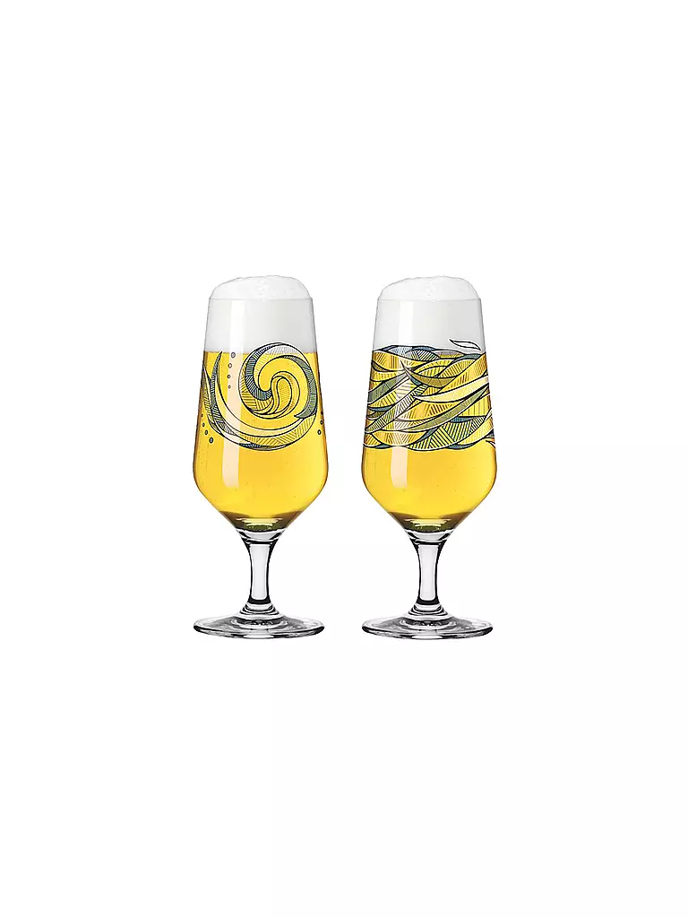 RITZENHOFF | Set de 2 verres à bière Brauchzeit Andreas Preis 2022 | bunt