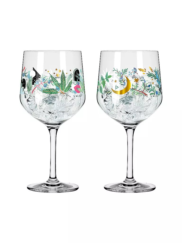 RITZENHOFF | Set de 2 verres à gin BOTANIC GLAMOUR #7 #8 Good Wives | 