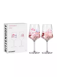 RITZENHOFF | Sommersonett Verre à apéritif Lot de 2 #17 #18 Kuhlmann 2024 | Rose