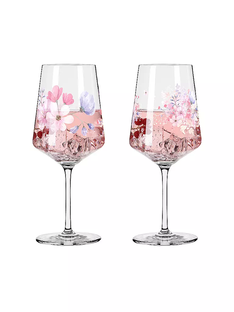 RITZENHOFF | Sommersonett Verre à apéritif Lot de 2 #17 #18 Kuhlmann 2024 | Rose