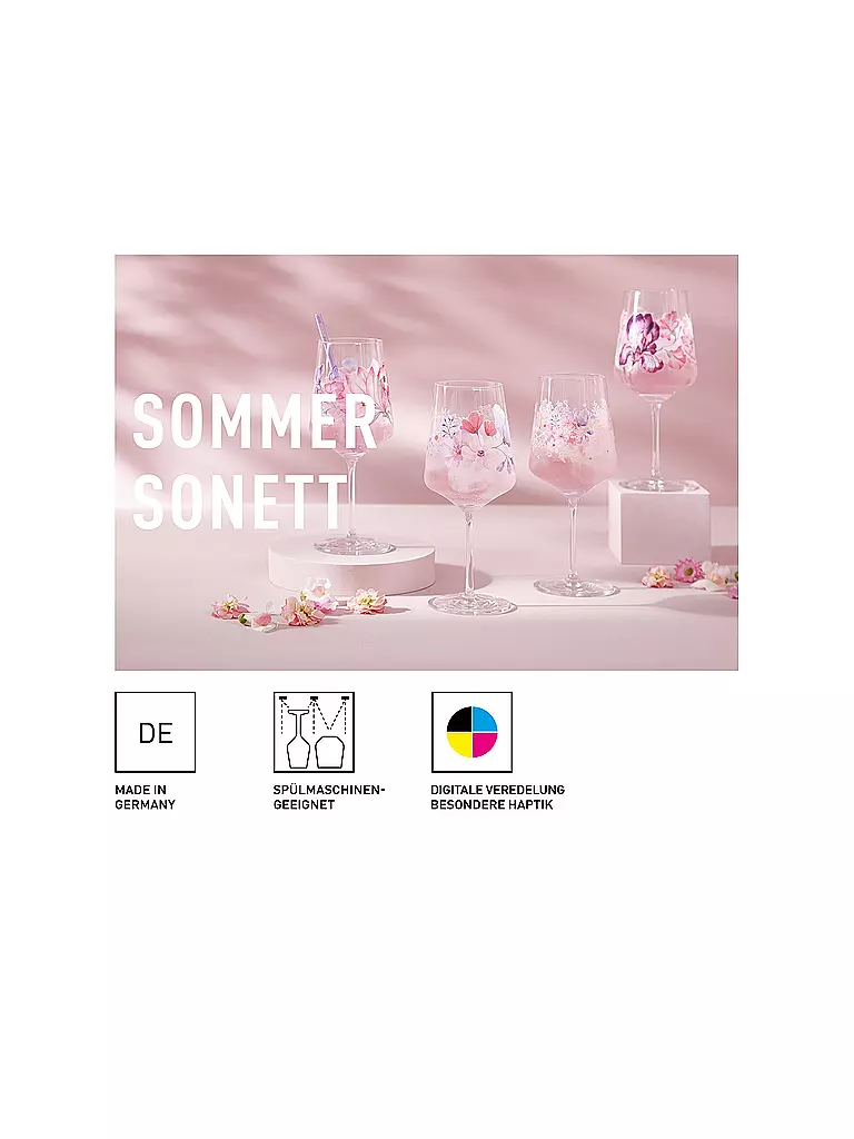 RITZENHOFF | Sommersonett Verre à apéritif Lot de 2 #17 #18 Kuhlmann 2024 | 