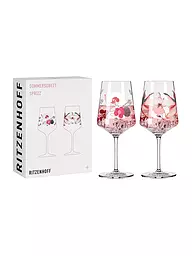 RITZENHOFF | Sommersonett Verre à apéritif lot de 2 Xavier Esclusa Trias 2021 | Rose