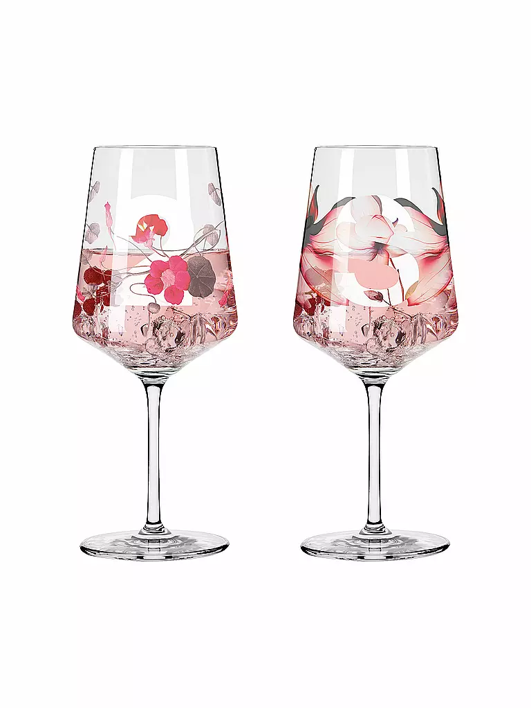 RITZENHOFF | Sommersonett Verre à apéritif lot de 2 Xavier Esclusa Trias 2021 | rosa