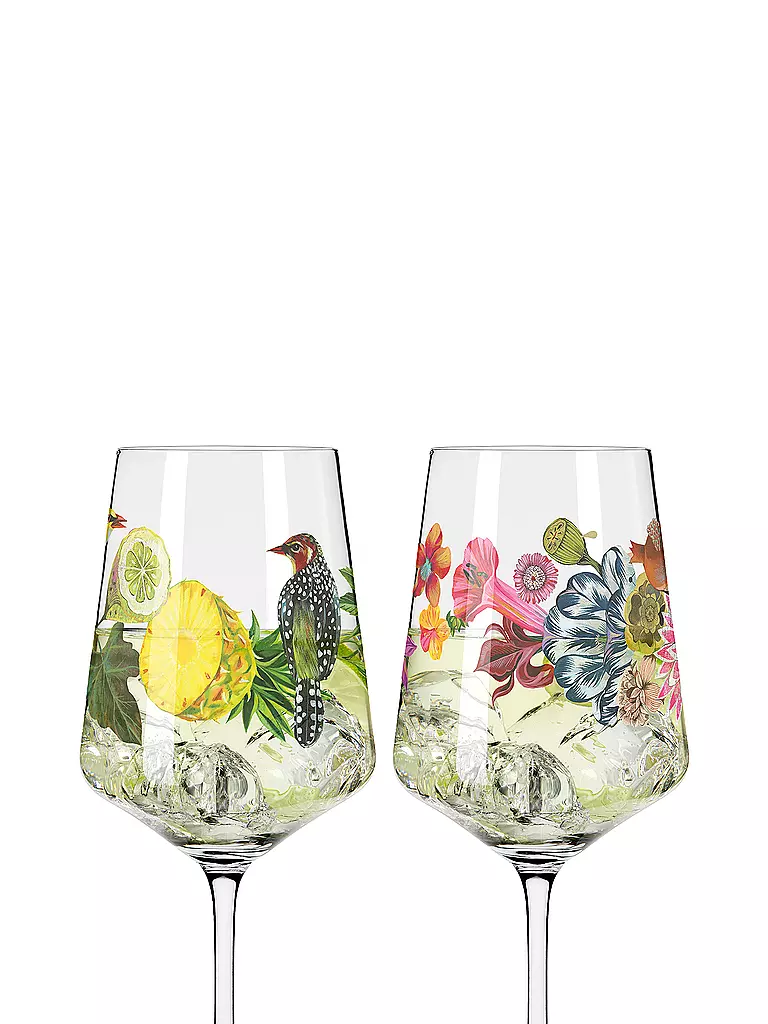 RITZENHOFF | Sommertau Ensemble de 2 verres à apéritif #5 #6 Olaf Hajek 2024 | 