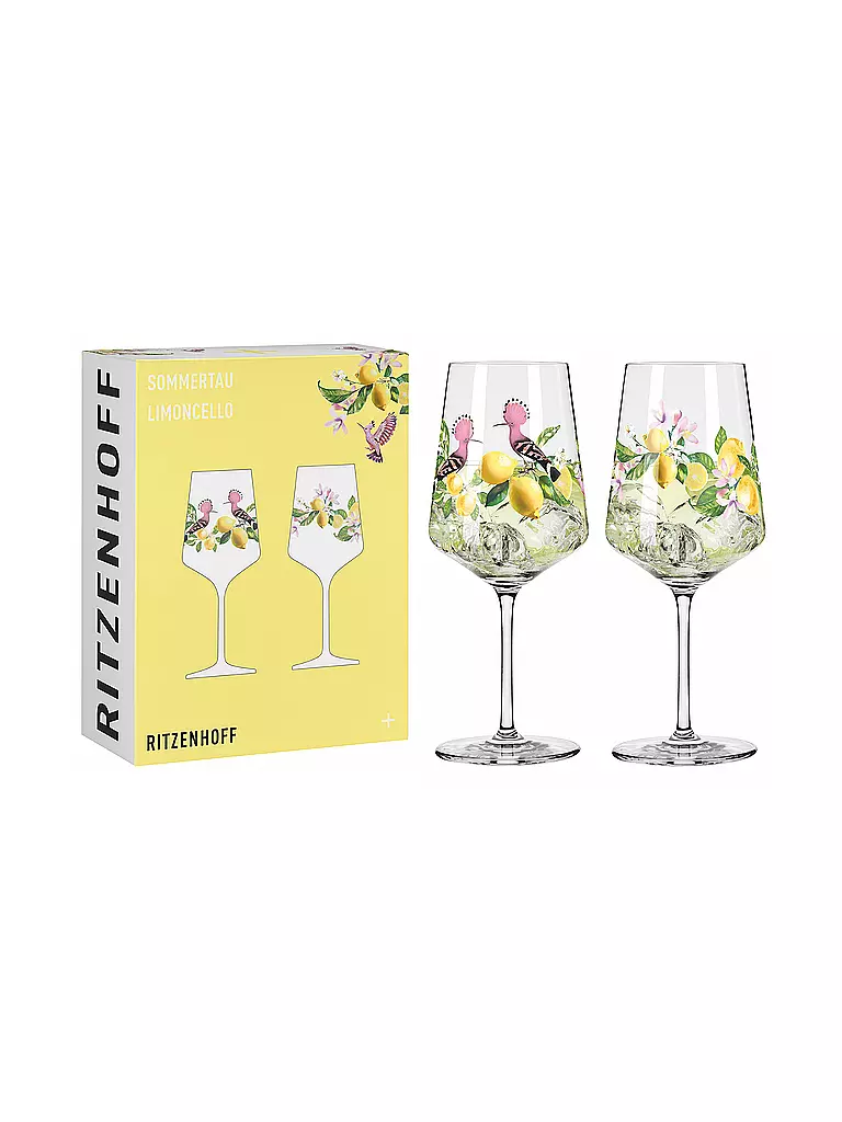RITZENHOFF | Sommertau Limoncello Lot de 2 2x544ml 2024 | gelb