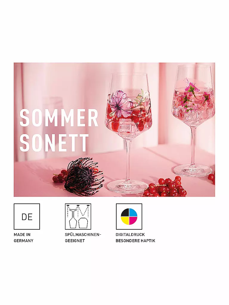 RITZENHOFF | Verre à apéritif lot de 2 Sommersonett Doro par Artur Hakobyan 2022 | 