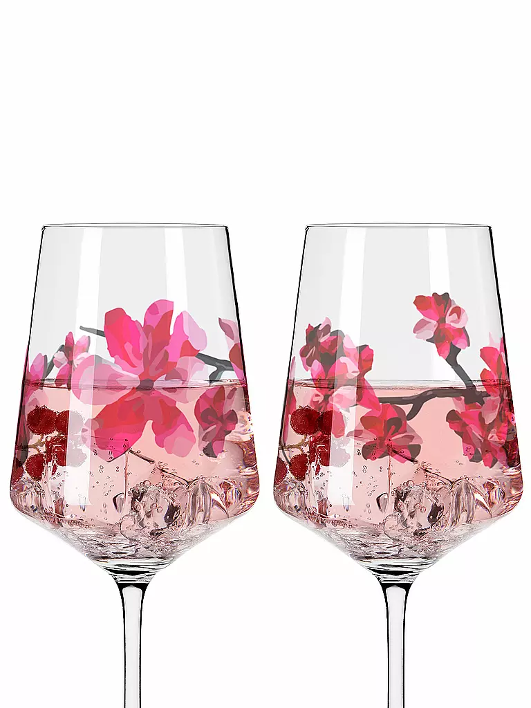 RITZENHOFF | Verre à apéritif lot de 2 SOMMERSONETT SPRITZ #11 et #12 Ana Vasconcelos | 